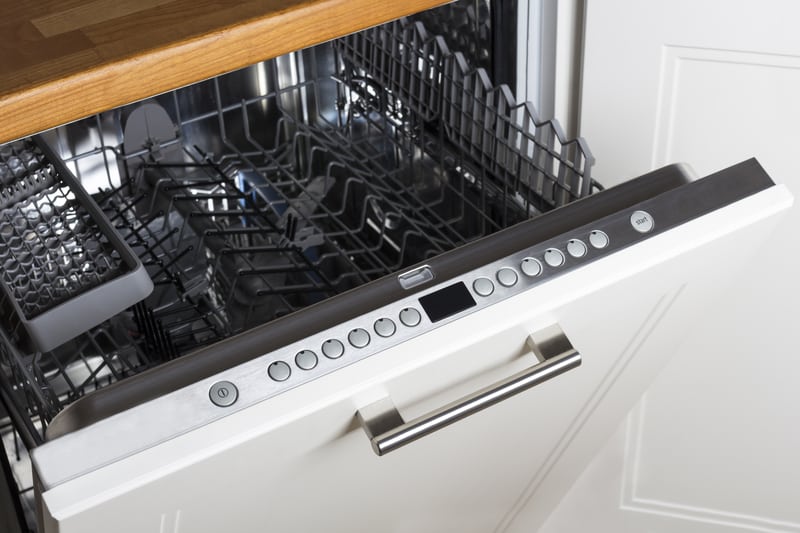 frigidaire dishwasher control panel problems