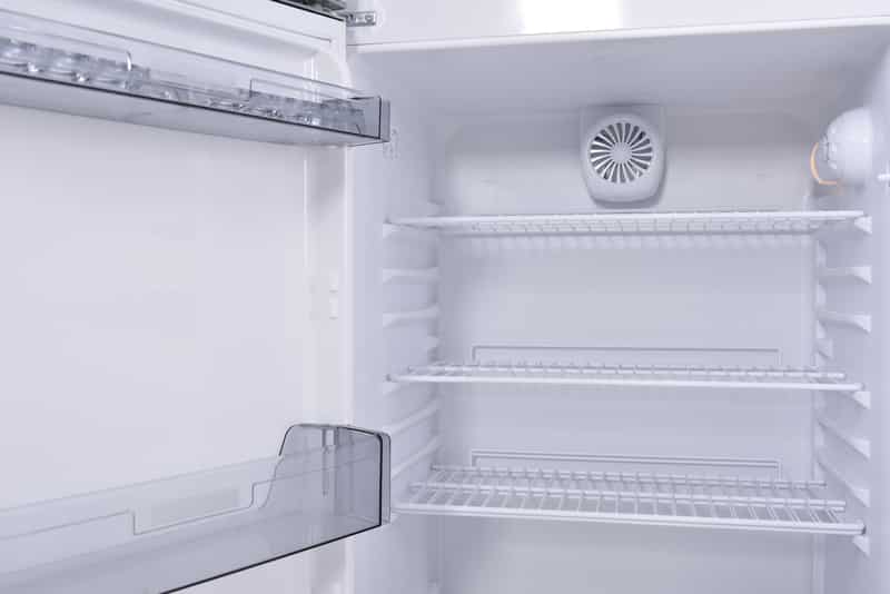 frigidaire styrofoam inside fridge