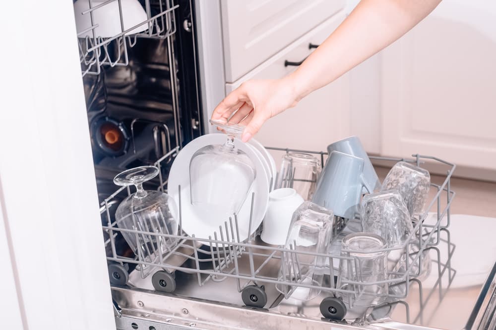 how to reset midea dishwasher