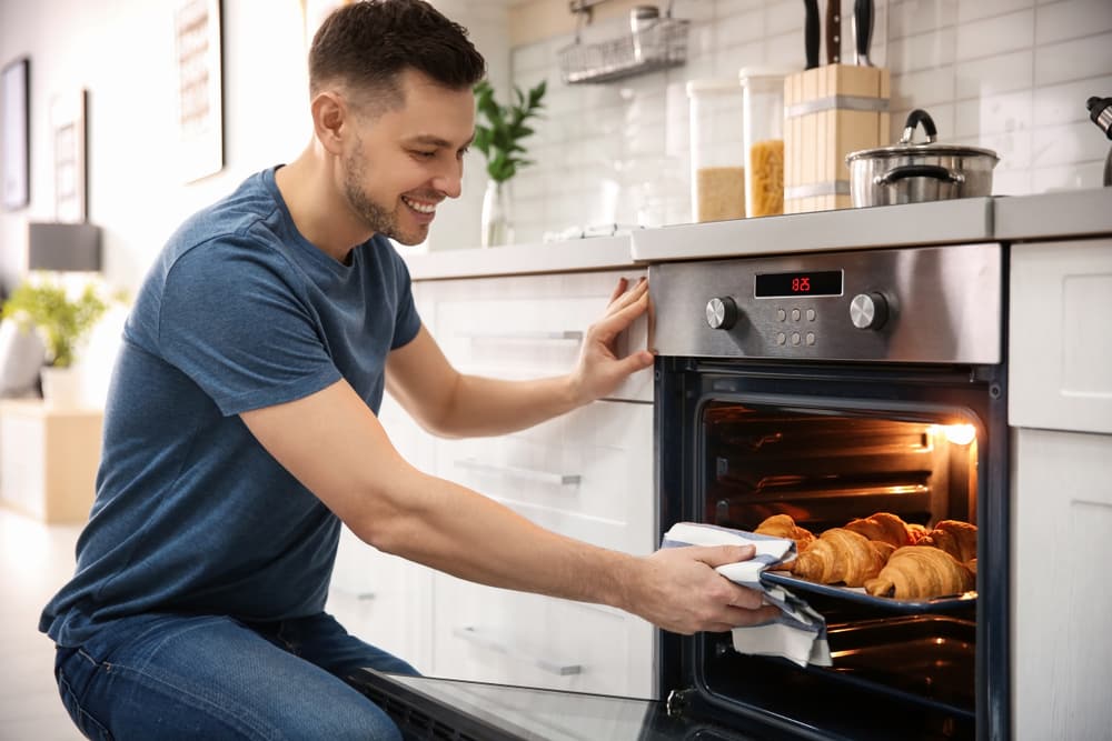 how to preheat thermador oven