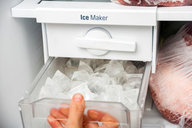 how to turn off ice maker on thermador refrigerator