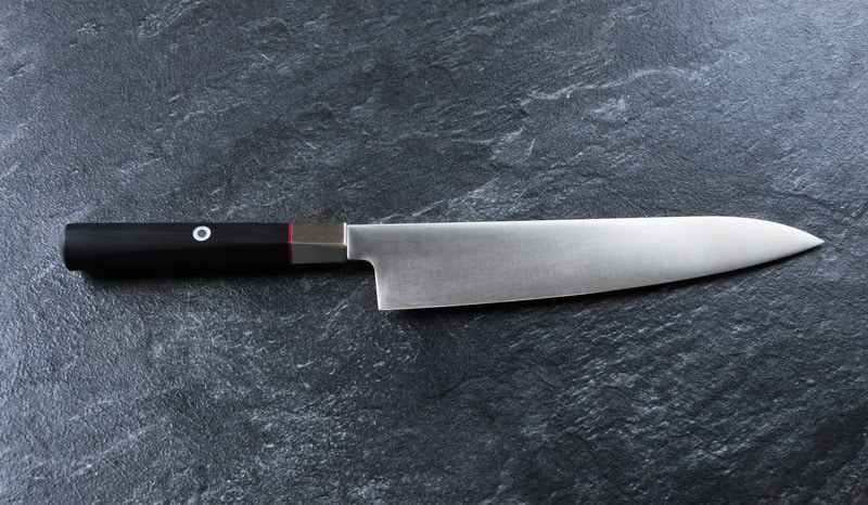 Chef`s knife from Damascus steel