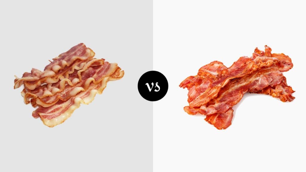 Chewy Bacon vs Crispy