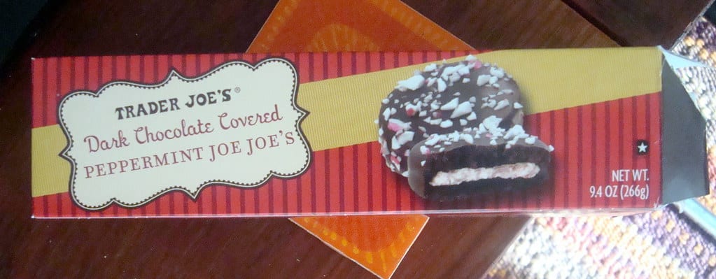 Dark Chocolate Covered Peppermint Joe Joe's