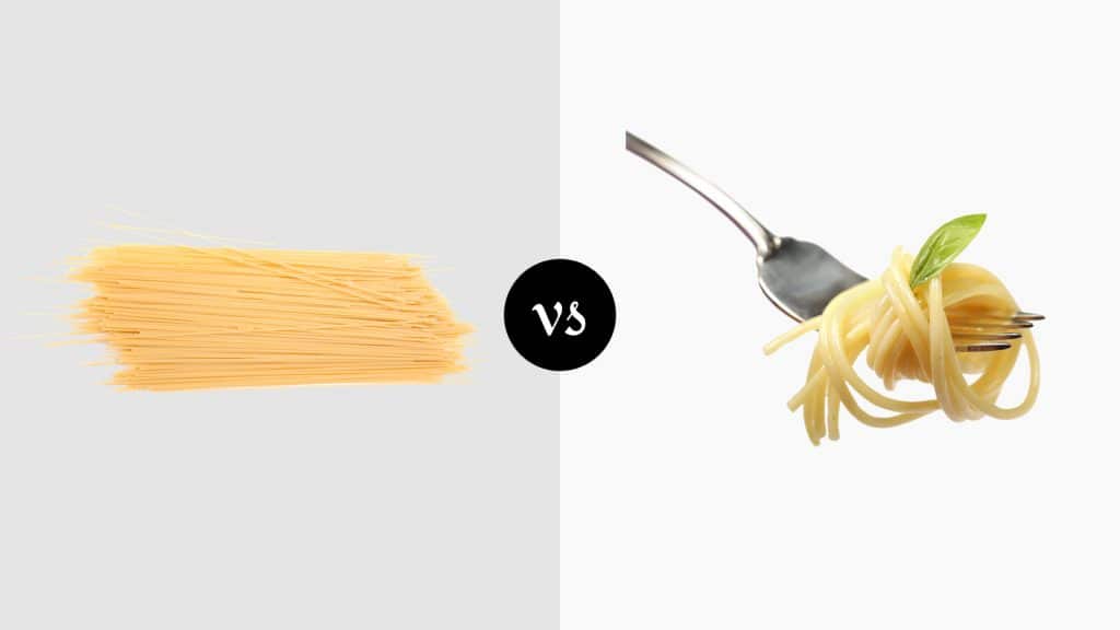 Dry vs Cooked Pasta Weight