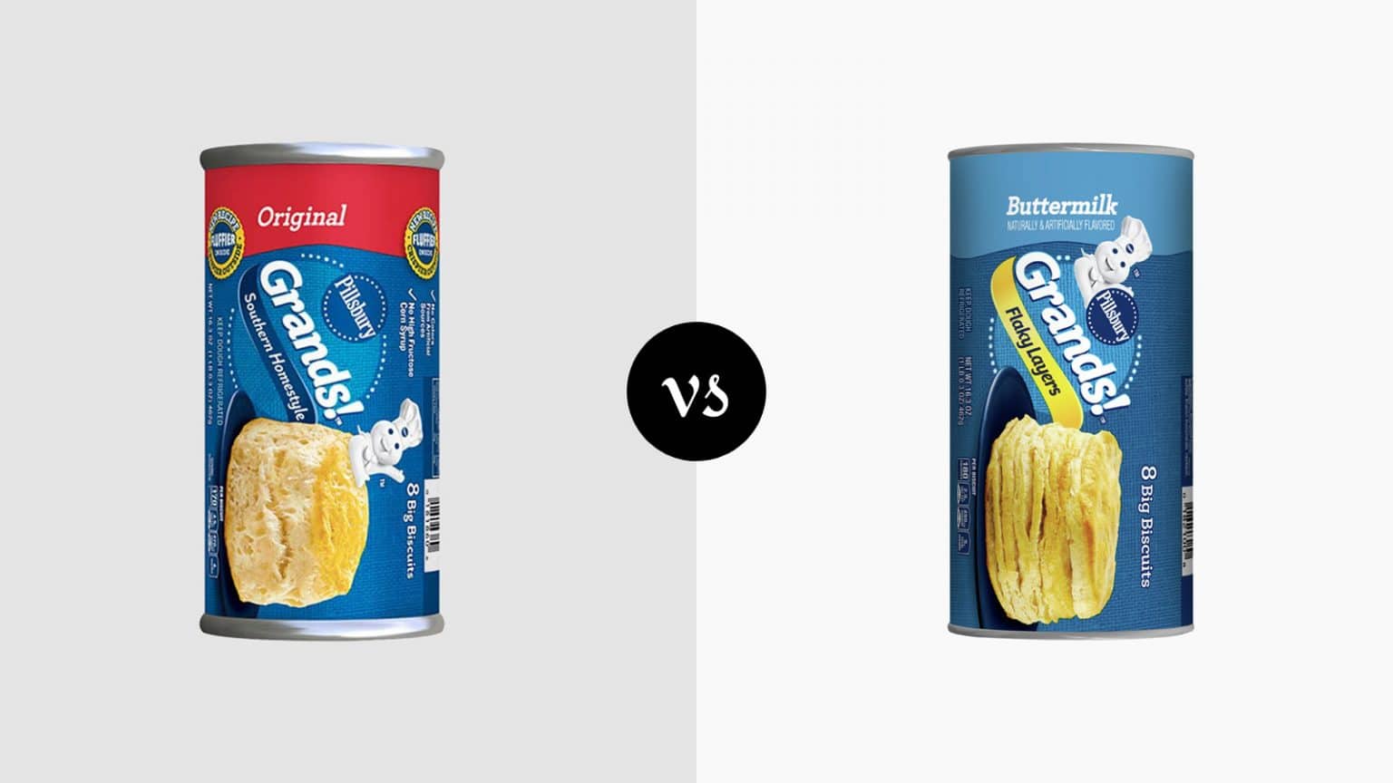 Pillsbury Southern Style Biscuits vs Buttermilk Biscuits Miss Vickie