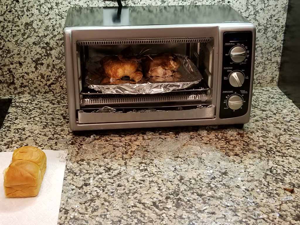 Black and Decker Exploding Toaster Oven