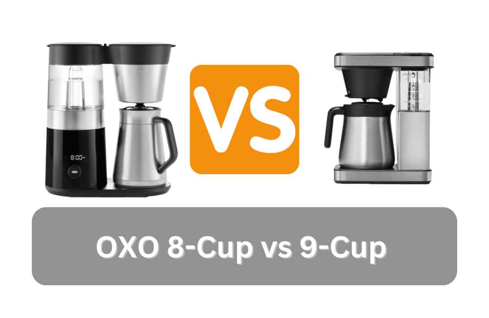 OXO 8 Cup Vs 9 Cup Coffee Maker Miss Vickie