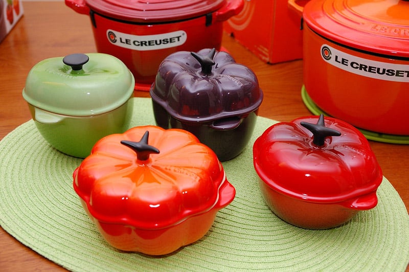 Le Creuset petite vegetable casseroles