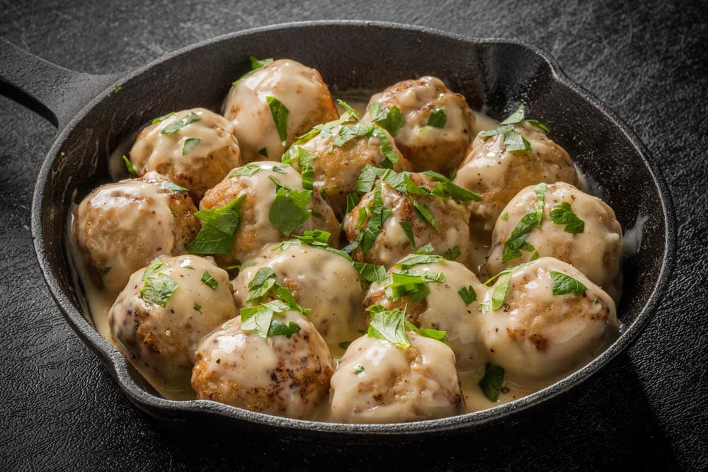 Swedish style meatball