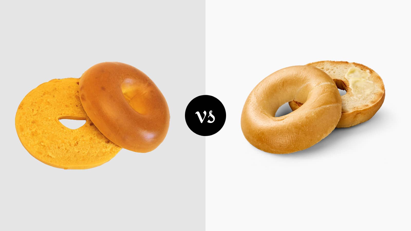 Egg Bagel vs Plain Bagel