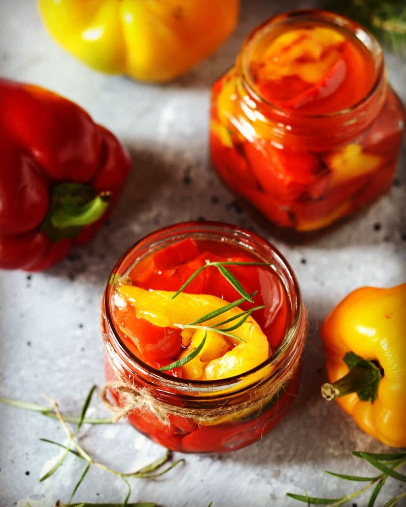 Fermented Pickled bell peppers