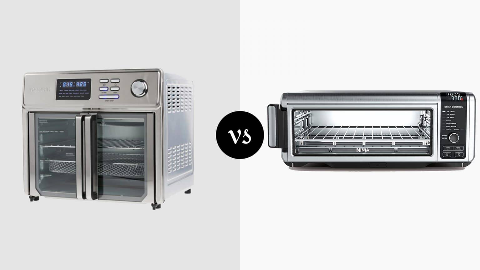 Kalorik Maxx Air Fryer Oven vs Ninja Foodi Comparison Miss Vickie