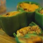 Easy Chicken Stuffed Green Peppers Recipe