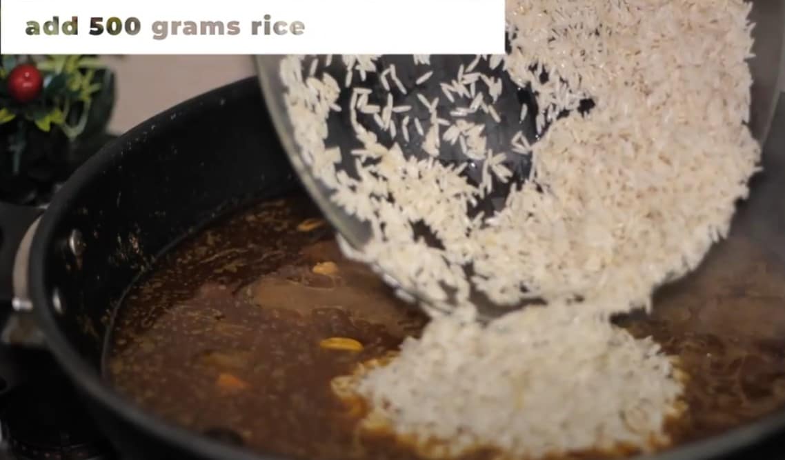 add rice pulao