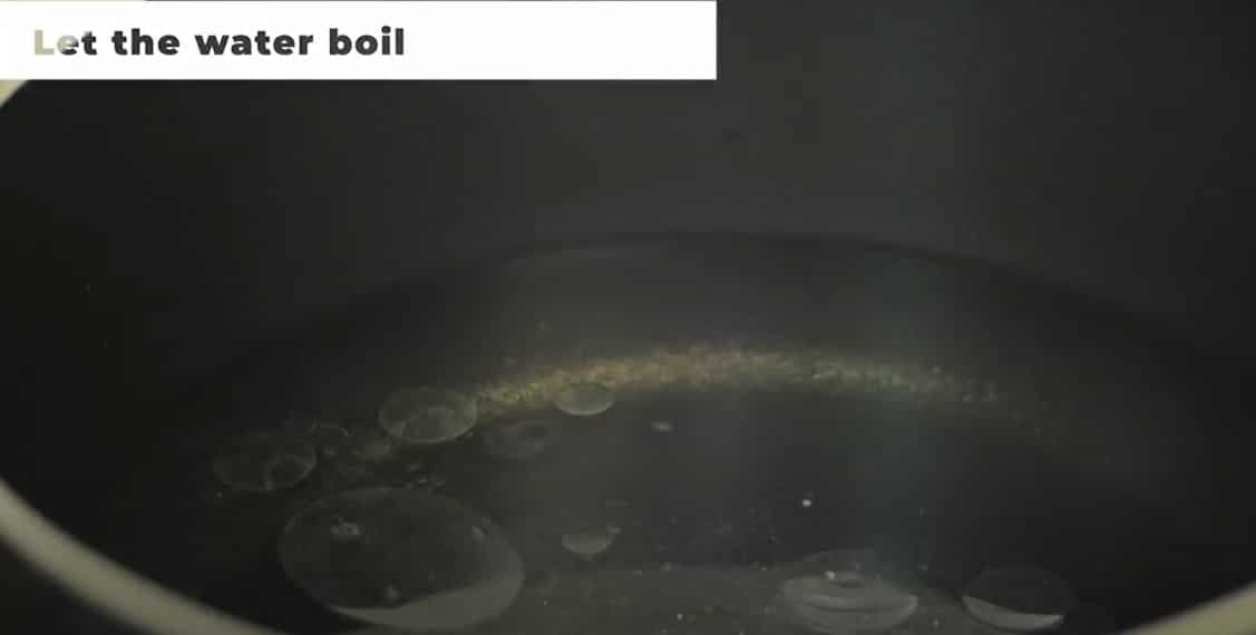 boil water for macaroni