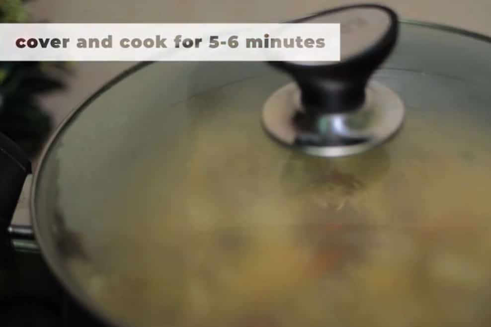 cover and cook again soup