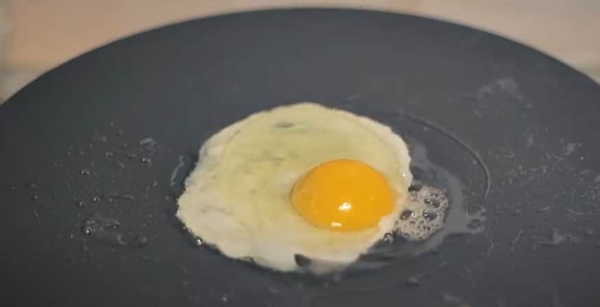 frying egg