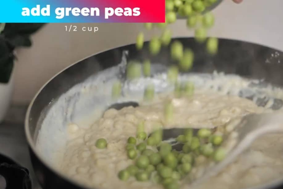add green peas