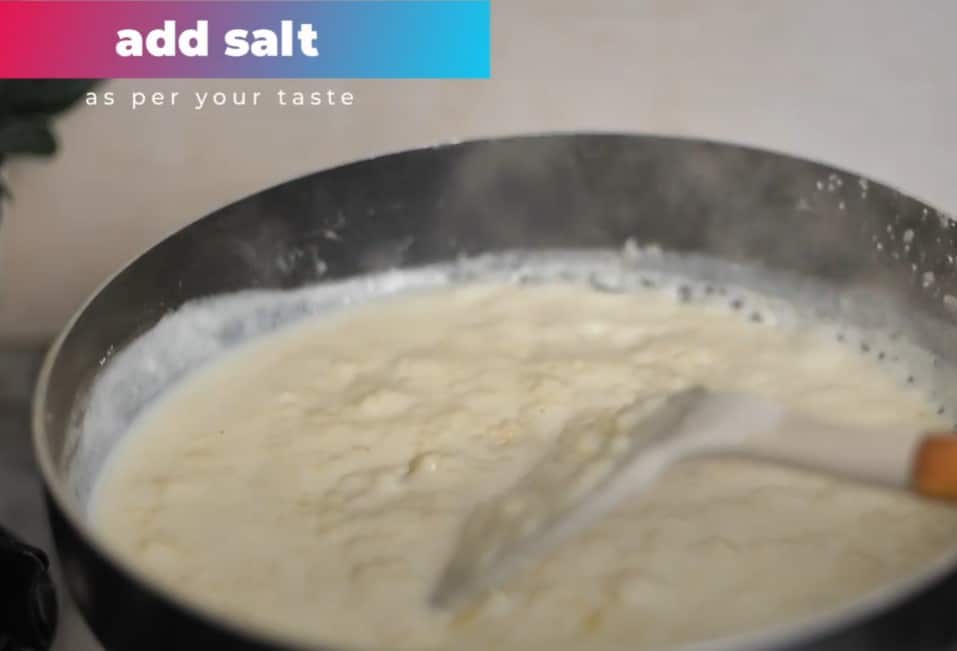 add salt for sweet cream peas