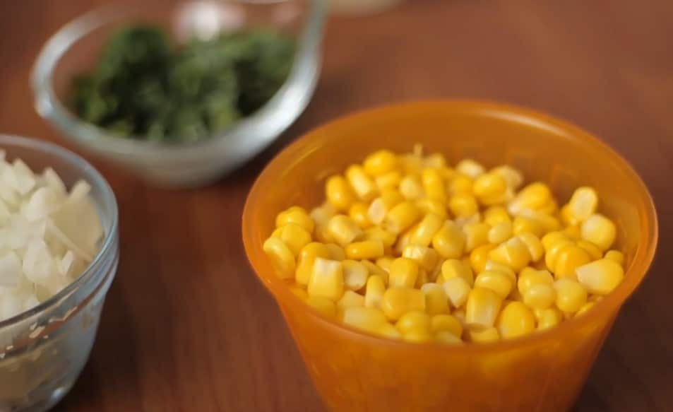 ingredients for corn salad