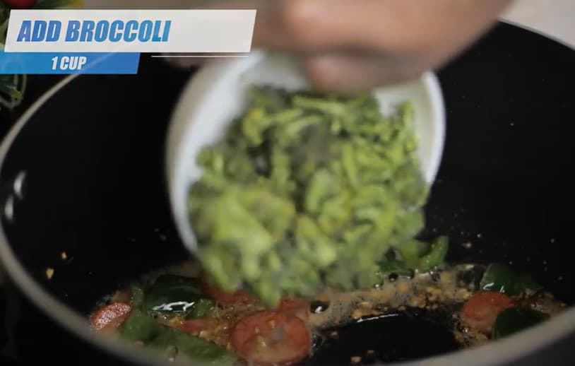 add broccoli to chicken stir fry
