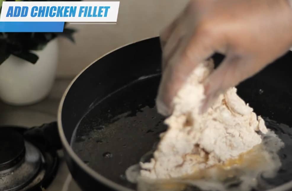 cook the chicken fillet