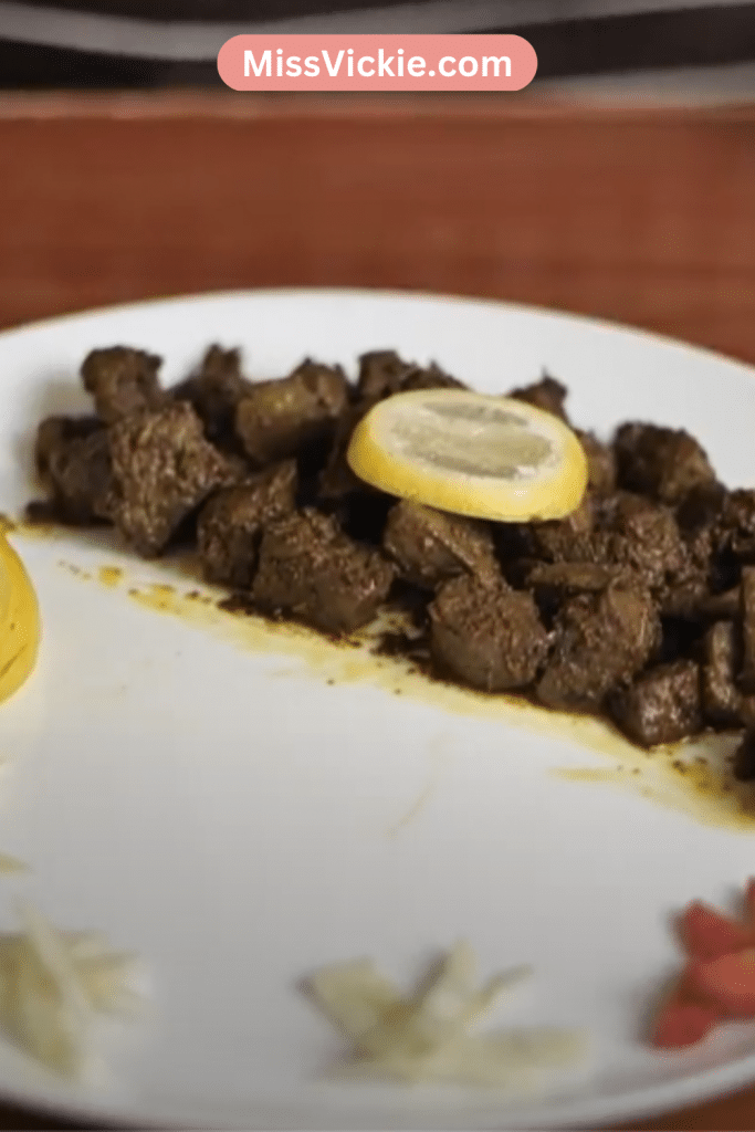 Tasty Pan Fry Liver Recipe Miss Vickie