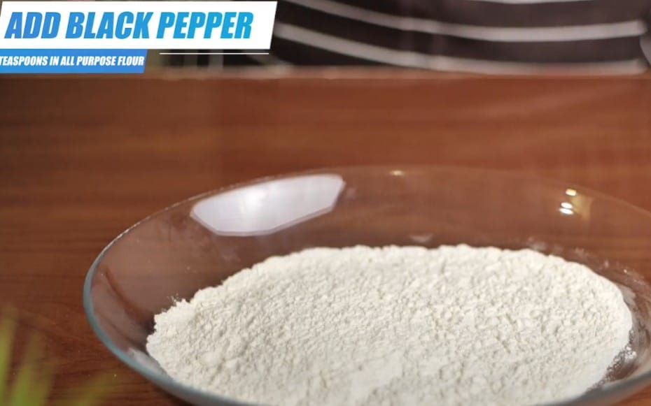 prepare flour for liver