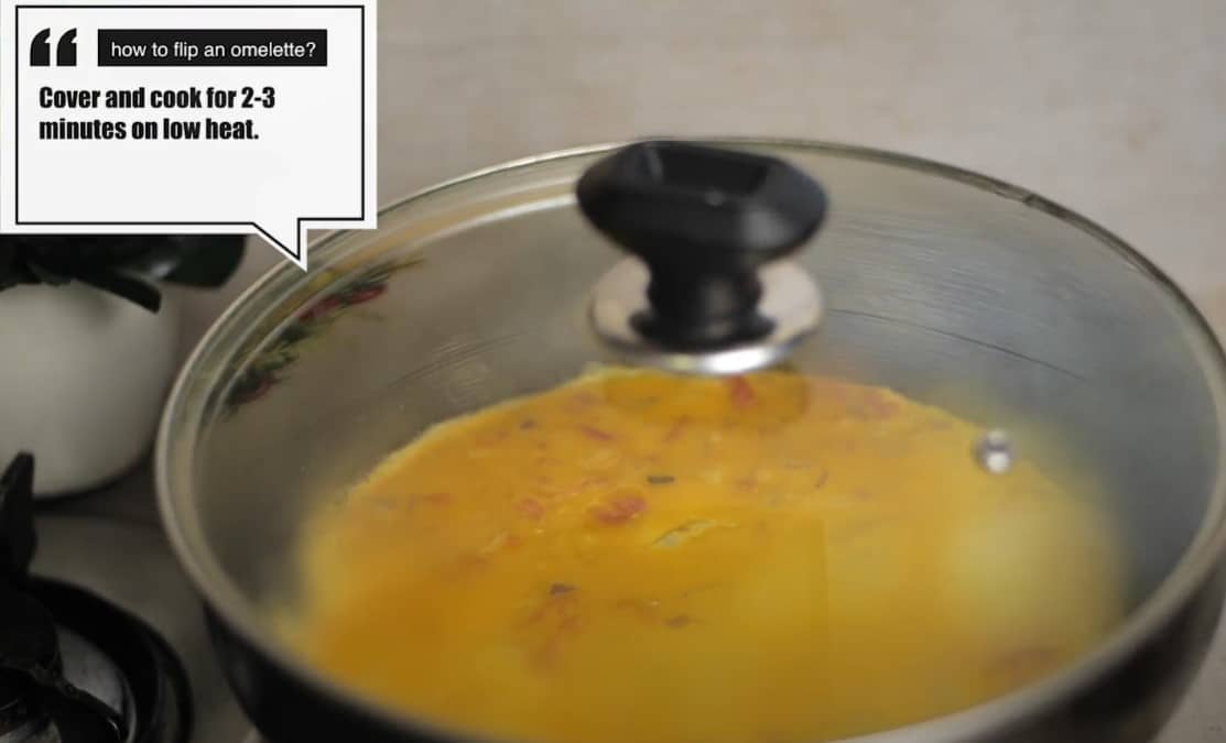 start cooking omlette