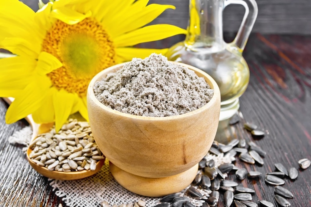 Sunflower seed flour