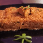 red rice with sausages recipe