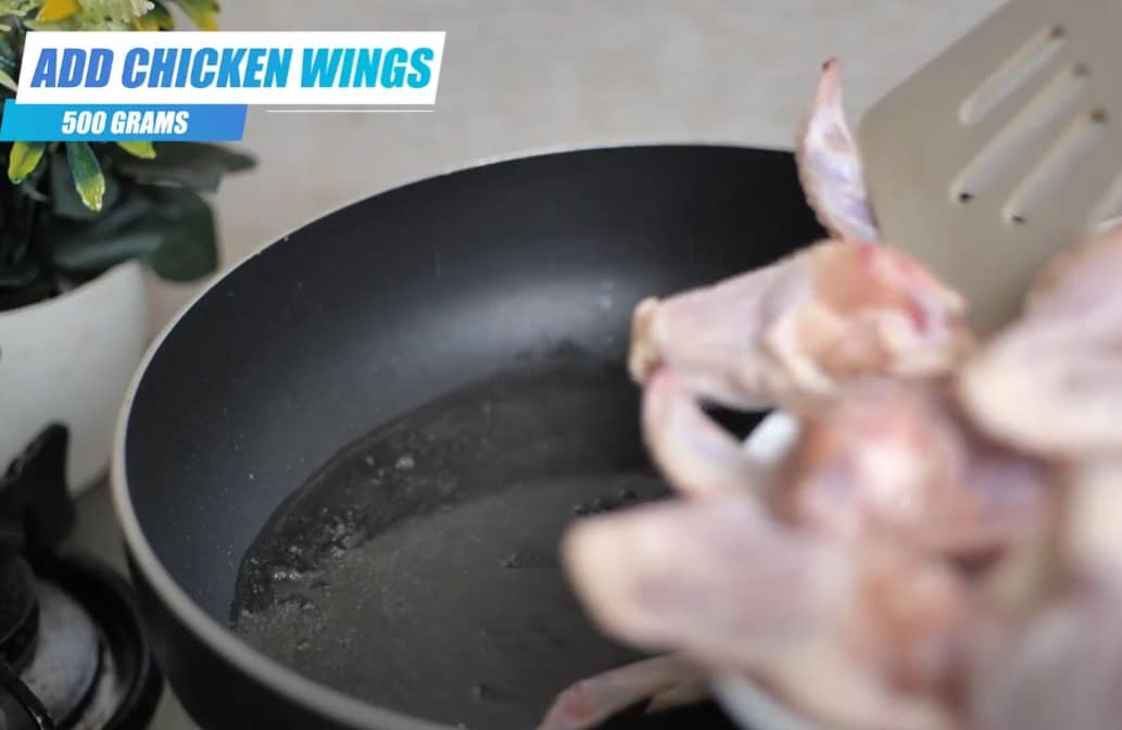 cook chicken wings