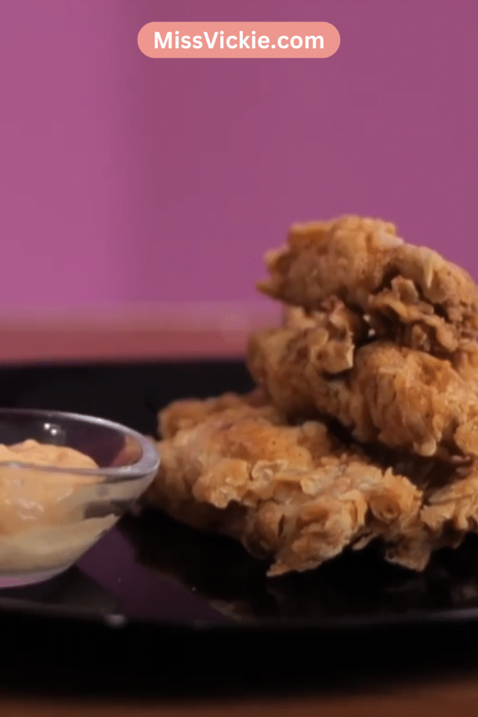 Delicious Saucy Garlic Chicken Tenders Recipe Miss Vickie