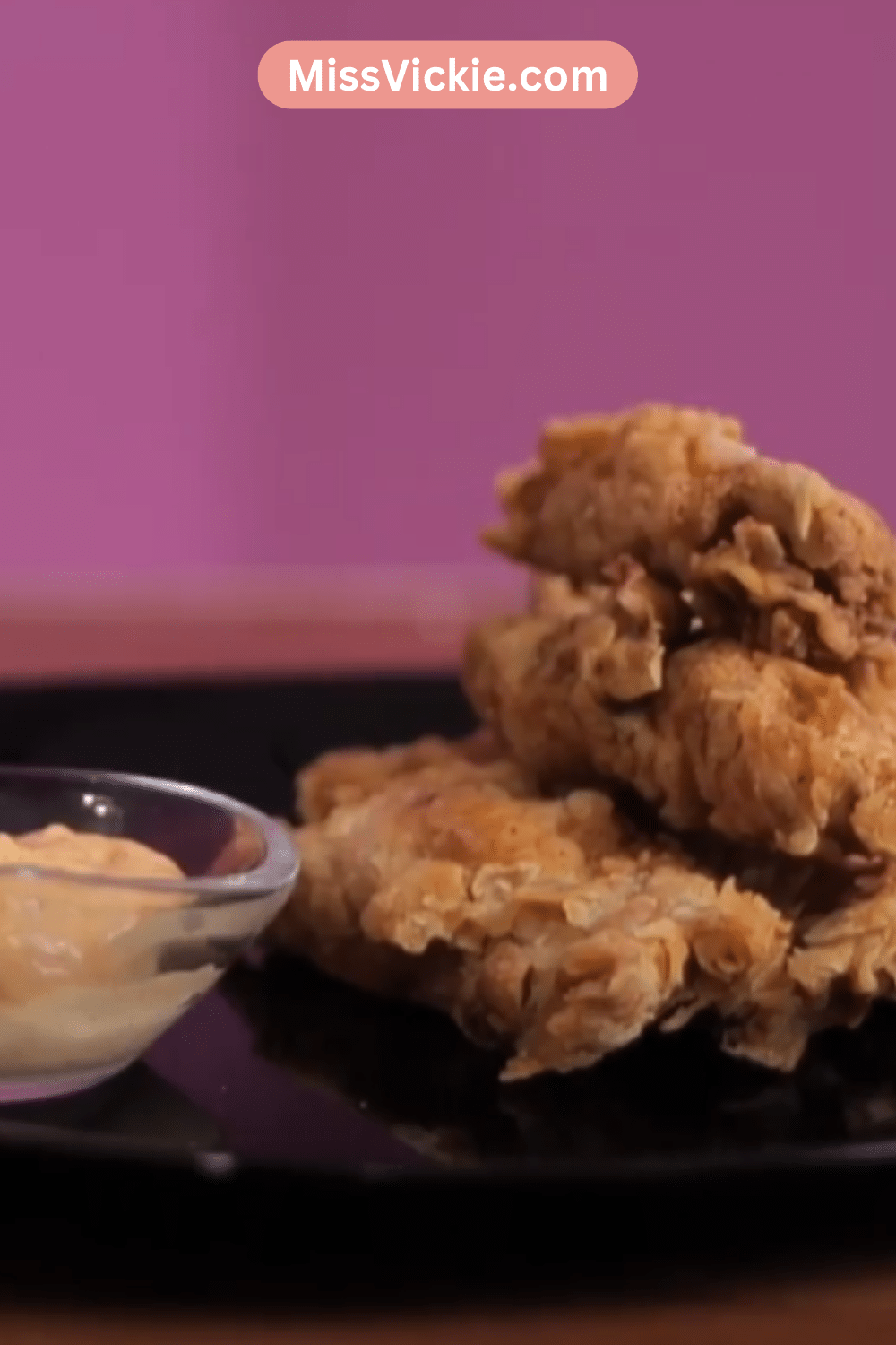 saucy garlic chicken tender recipe