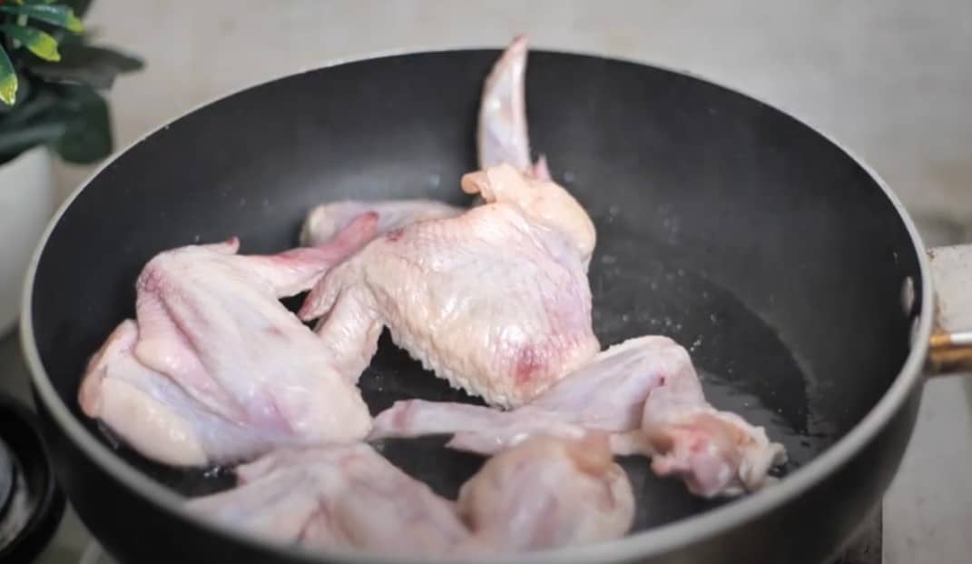 start cooking chicken