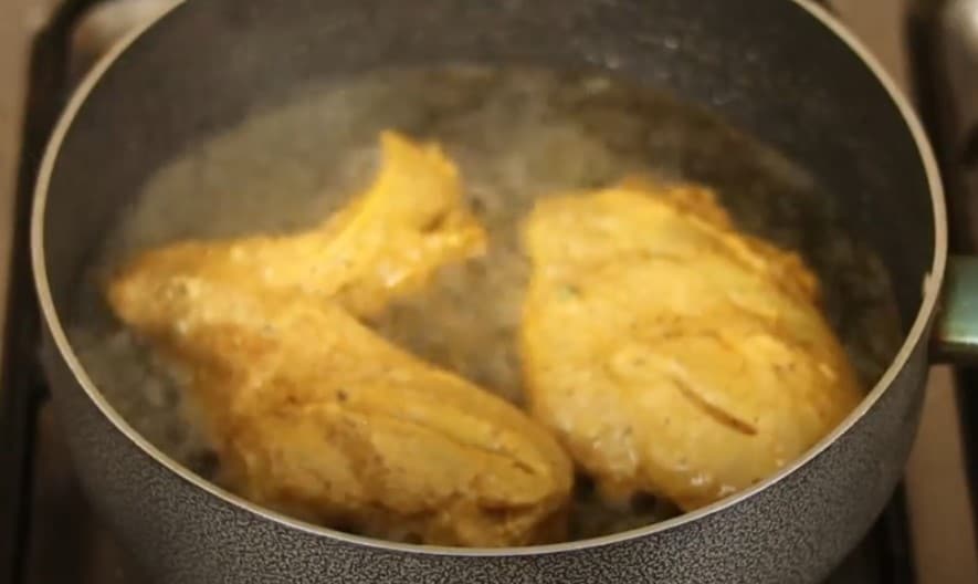 frying chicken breast