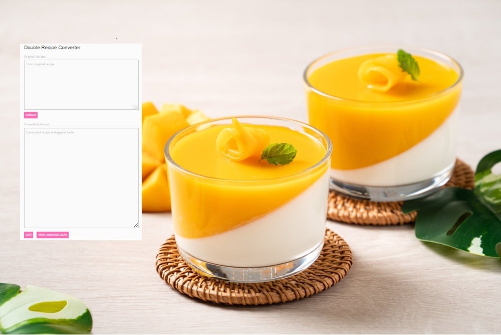 Double Recipe Converter