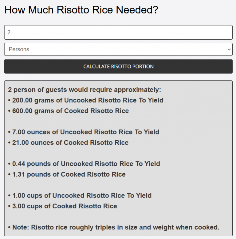 Risotto Per Person Risotto Portion Calculator Miss Vickie risotto-per-person-risotto-portion-calculator-miss-vickie