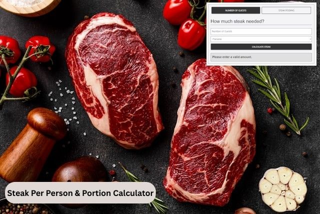 Steak Per Person and Portion Calculator