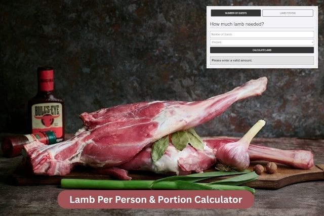 Lamb Per Person and Portion Calculator