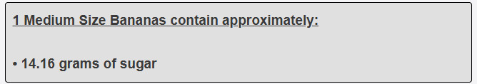 1 Medium Size Bananas contain approximately