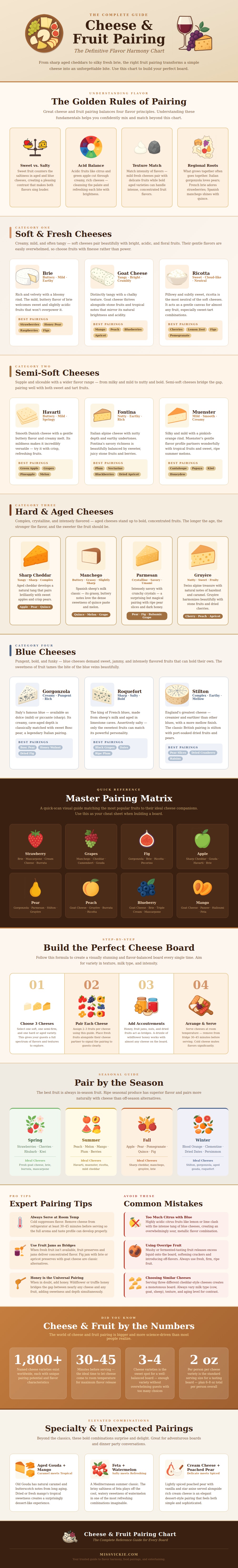 Cheese And Fruit Pairing Chart