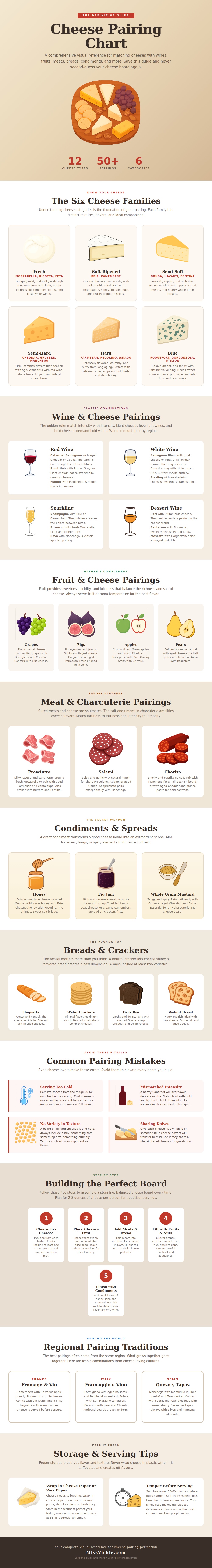 Cheese Pairing Chart