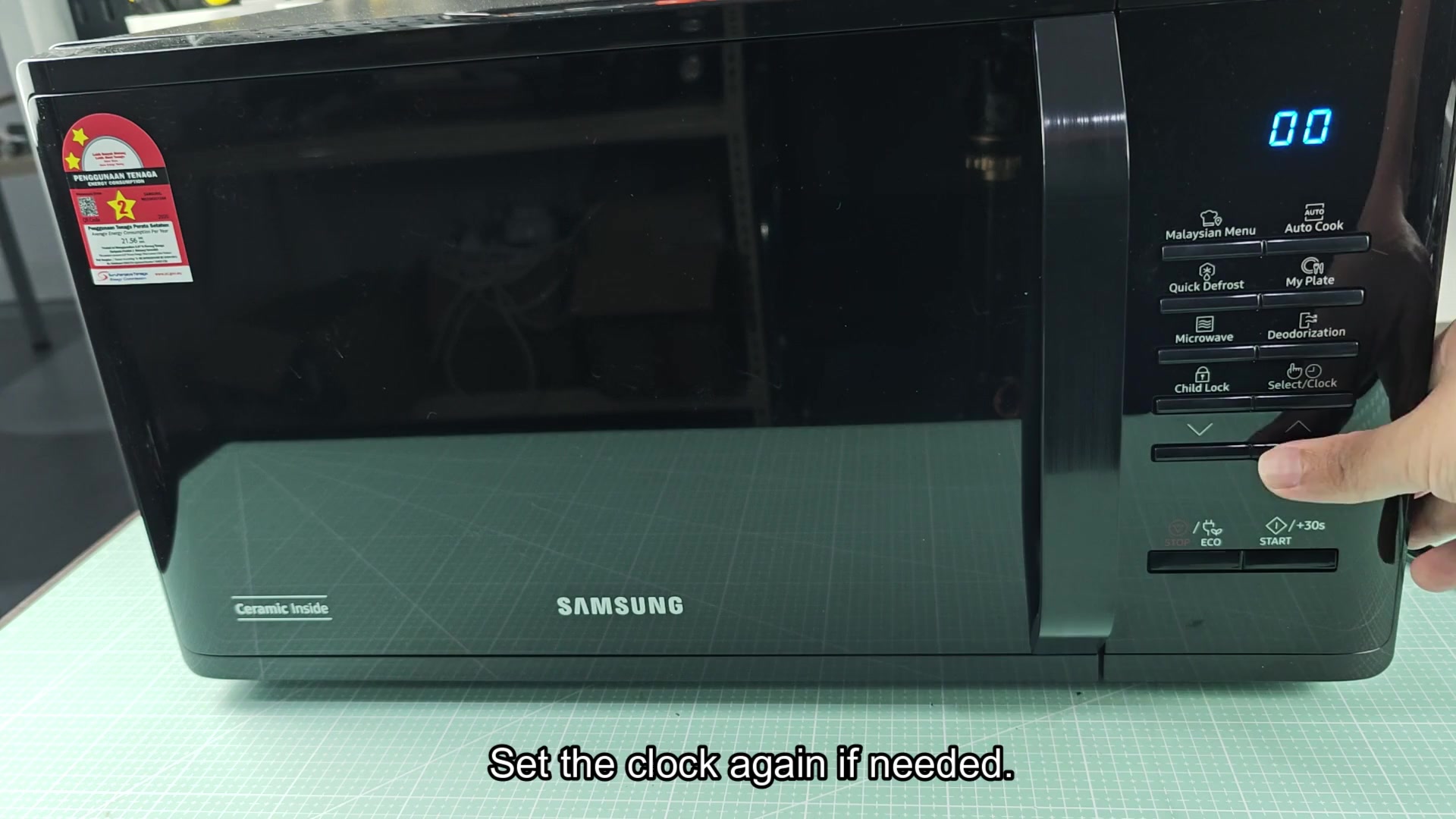 Adjusting new clock time settings Adjusting new clock time settings