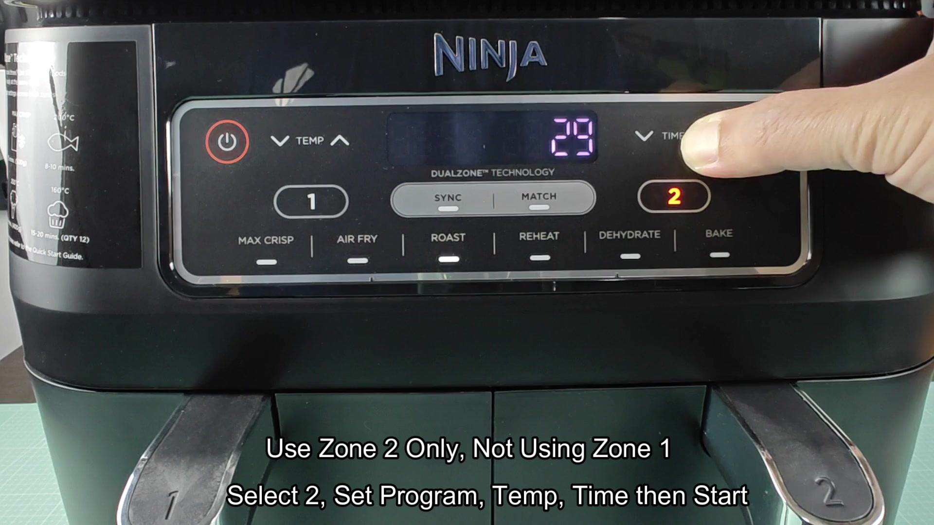 Adjusting time for Zone 2 Adjusting time for Zone 2
