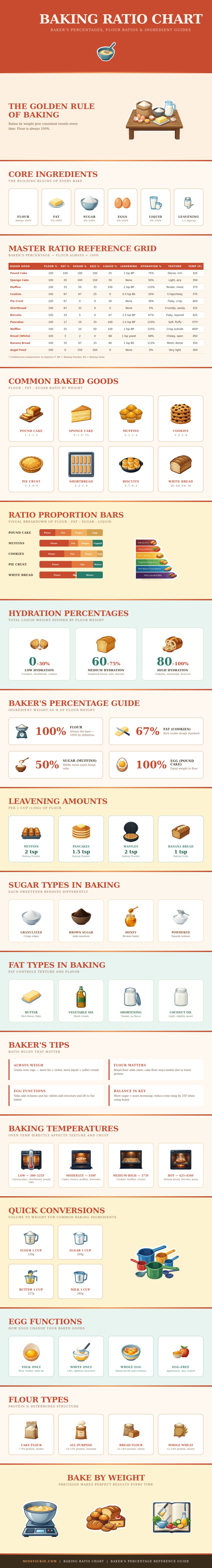 Baking Ratio Chart