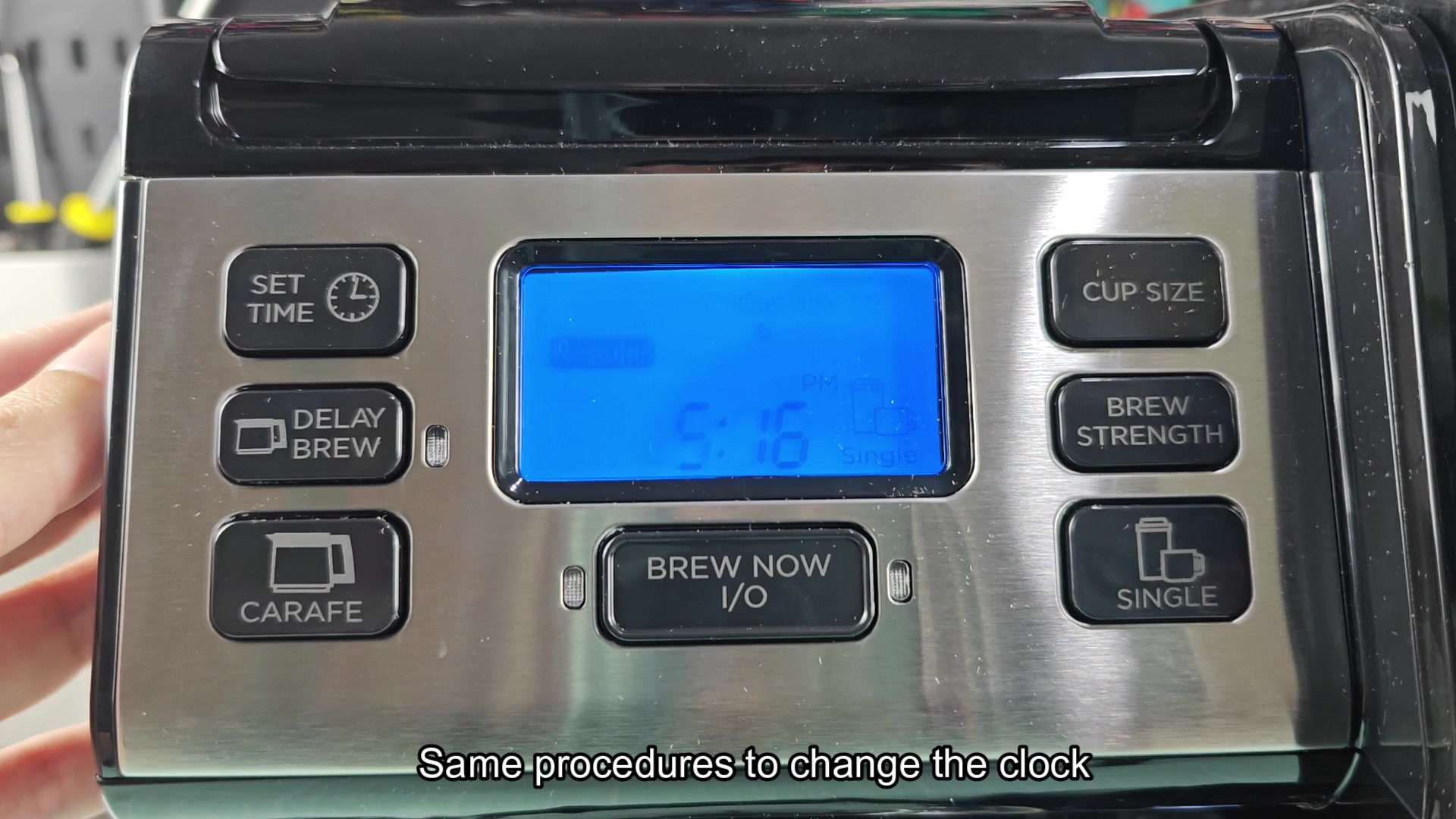 Changing clock using same simple procedures Changing clock using same simple procedures
