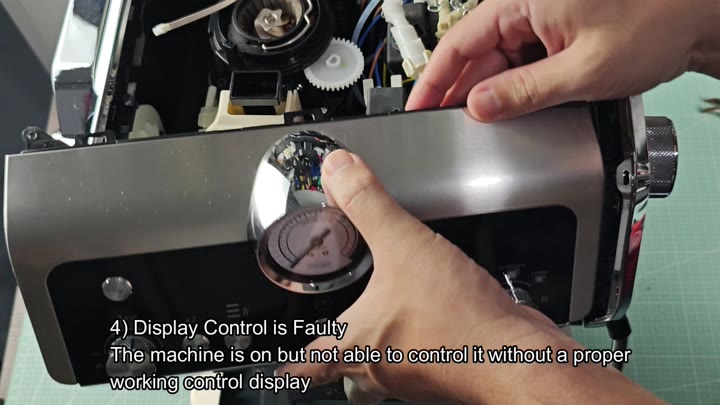 Checking faulty display controls Checking faulty display controls