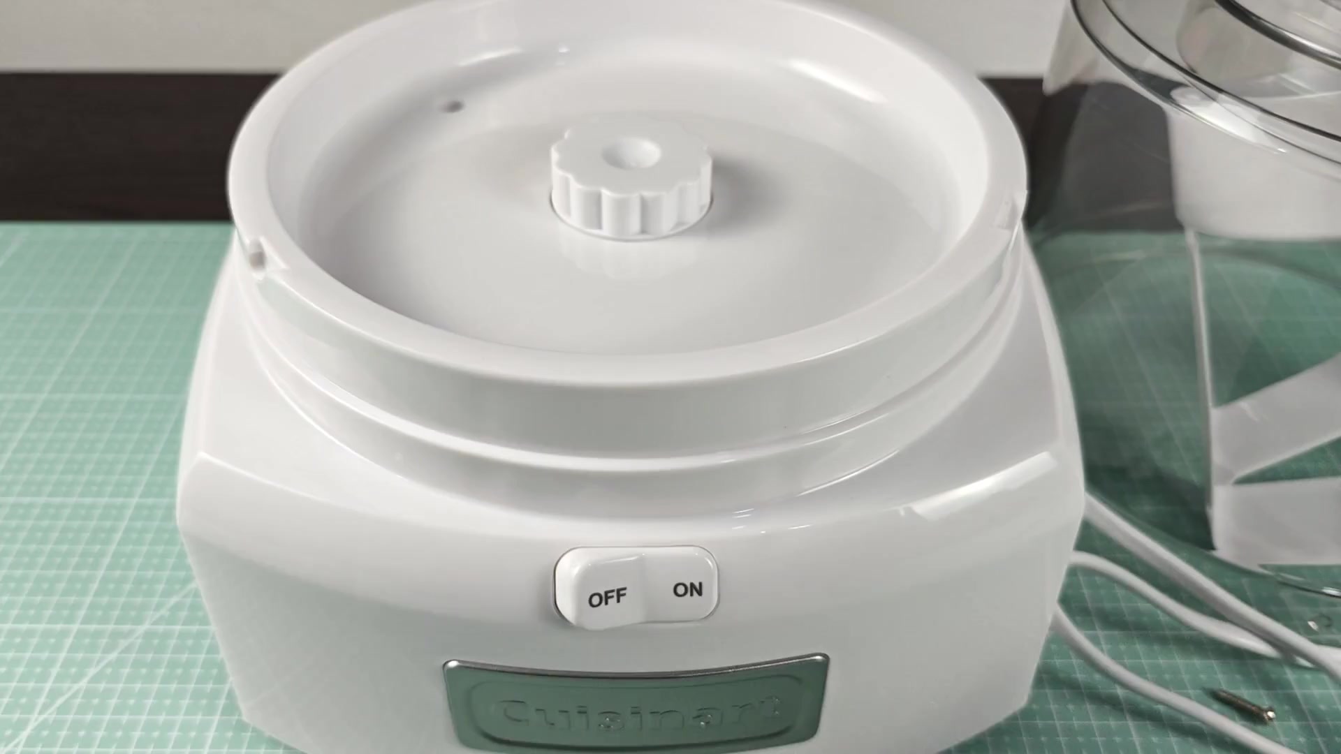 Cuisinart ice cream maker front panel Cuisinart ice cream maker front panel